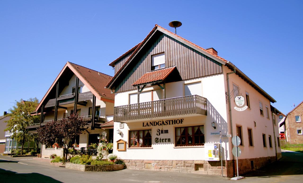 Landgasthof Zum Stern Hotel Huenfeld Ngoại thất bức ảnh